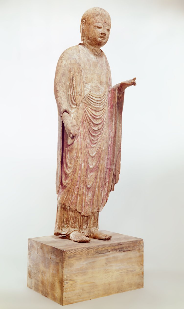 Jizo, období Heian (dřevo) (viz také 2664) od Japanese School