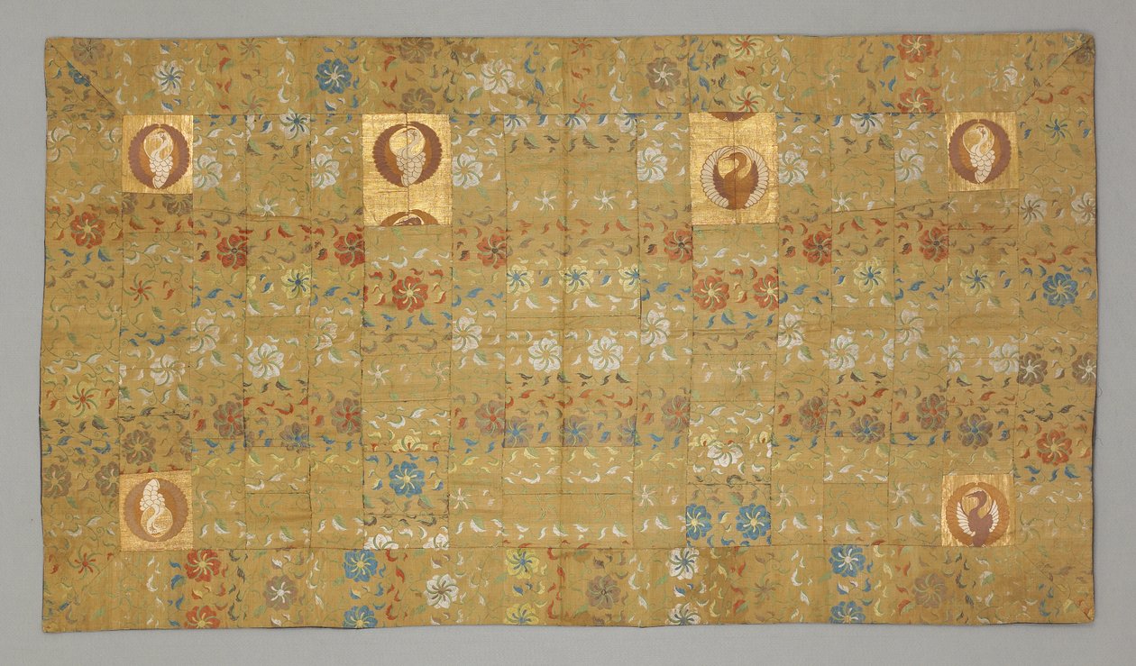 Kesa, kolem 1688-1703 (hedvábné plátno: záplatované a prošívané) od Japanese School