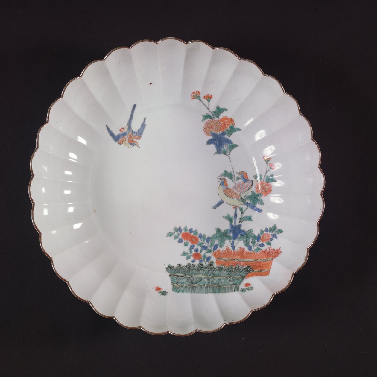 Velká miska Kakiemon, období Edo (porcelán) od Japanese School