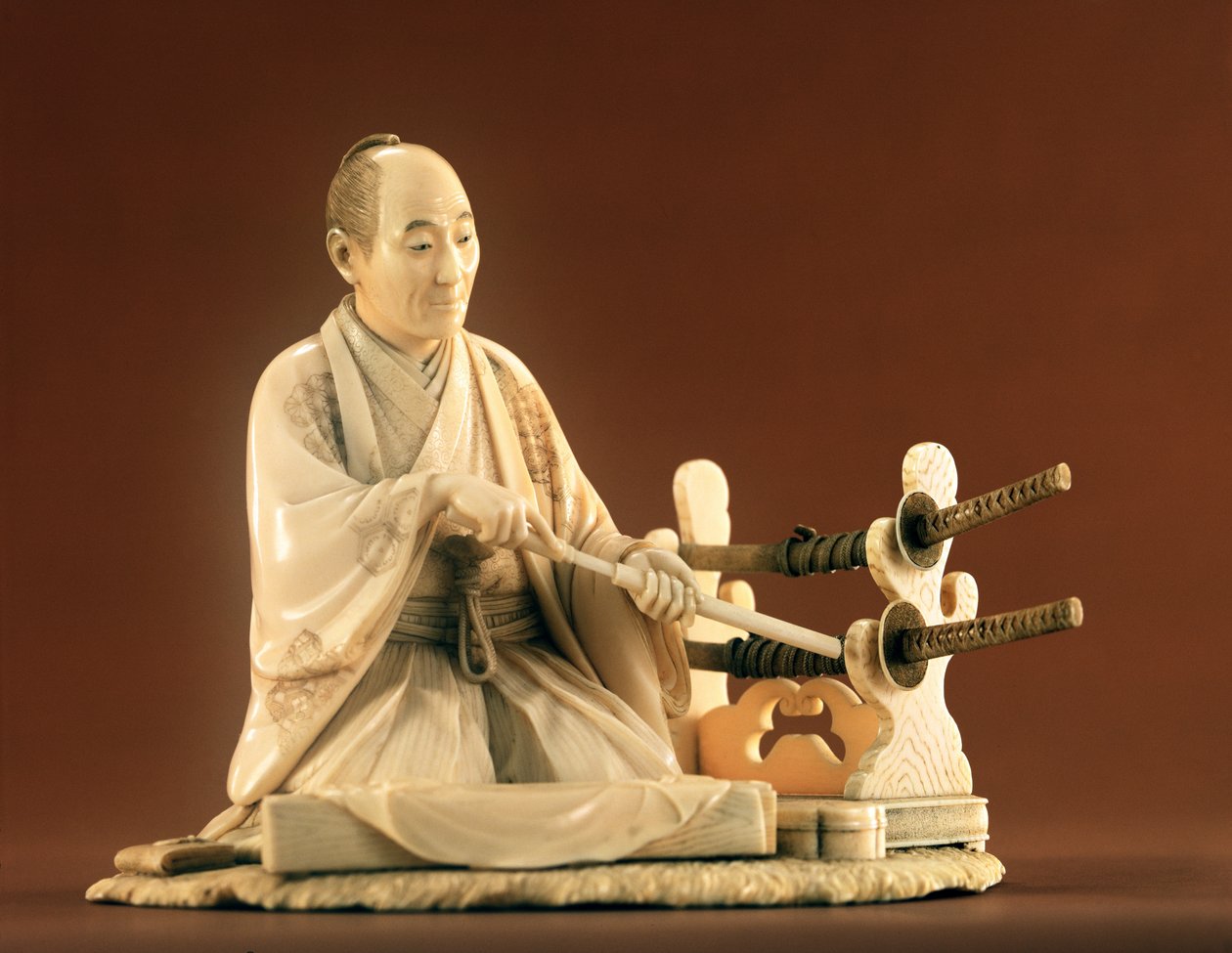 Samuraj, Okinomo, období Edo (1603-1868) od Japanese School