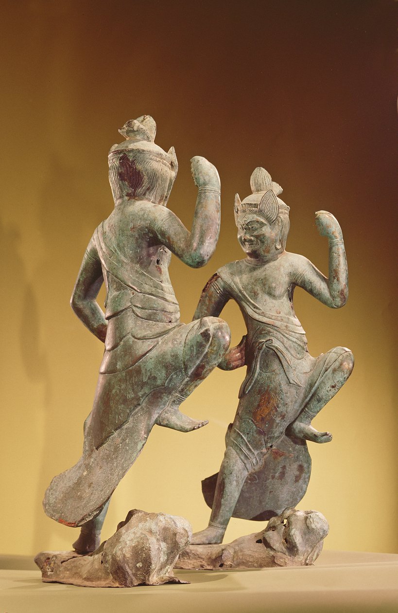 Zaou Gongen, období Heian (794-1185) (zlacený bronz) od Japanese School