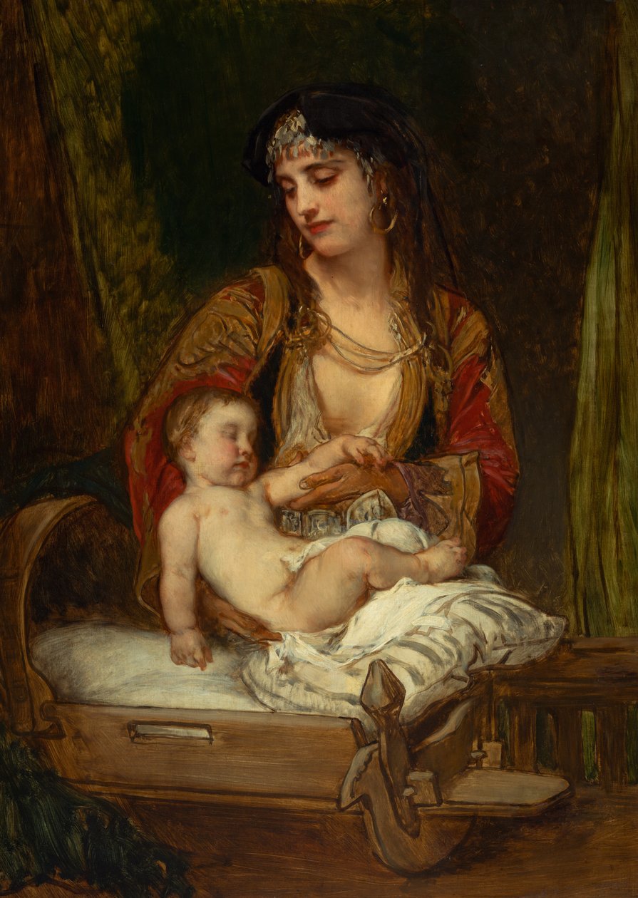 Černohorská Madona, 1865 od Jaroslav Cermak