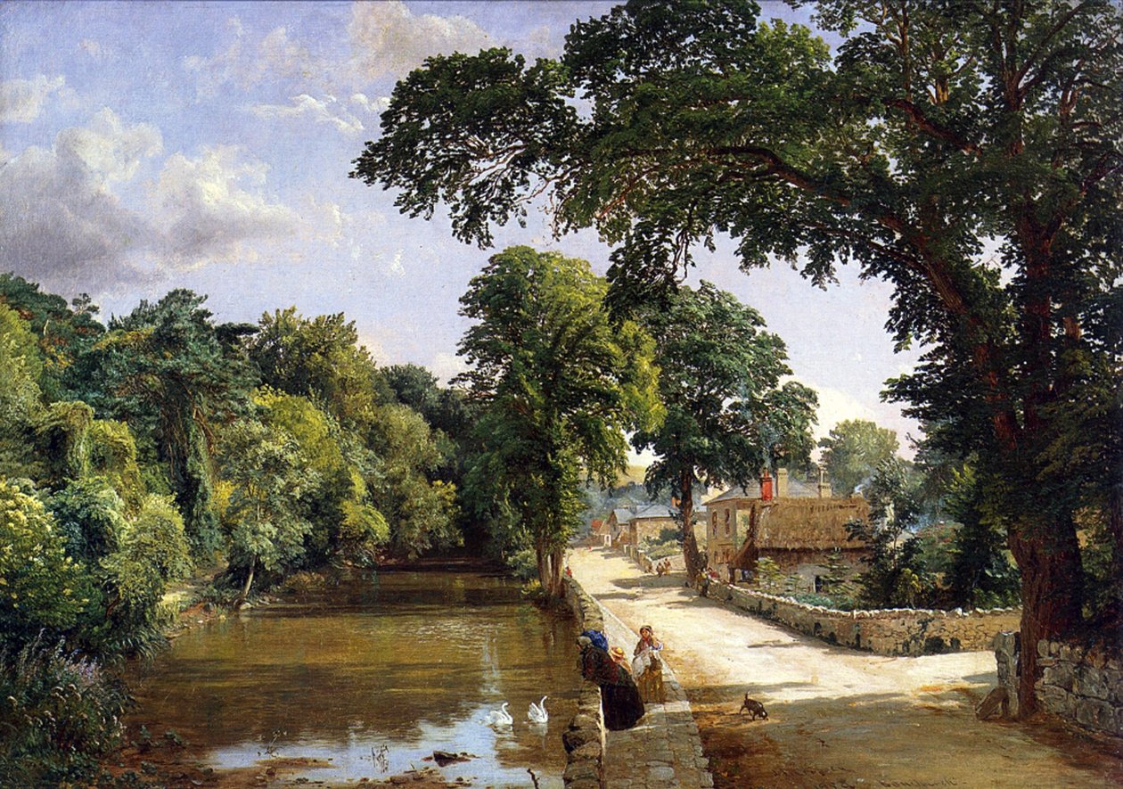 Bonchurch, Isle of Wight, 1859 od Jasper Francis Cropsey