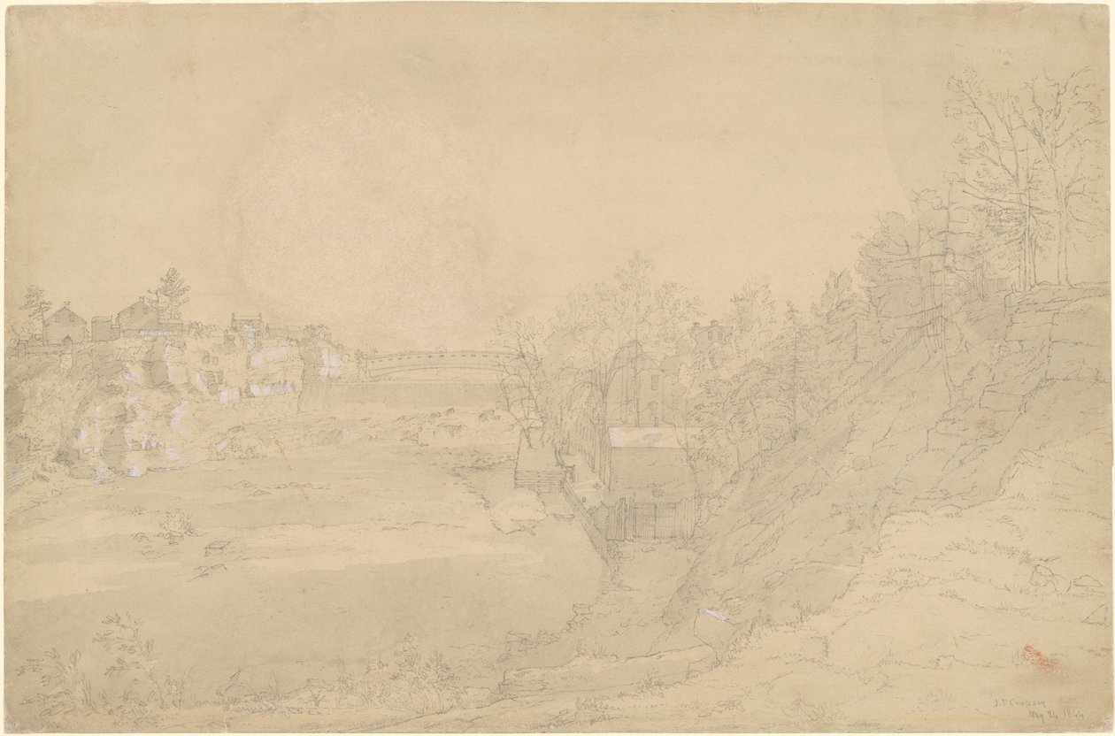 Vedoucí mlýna Jamese McCullougha od Jasper Francis Cropsey