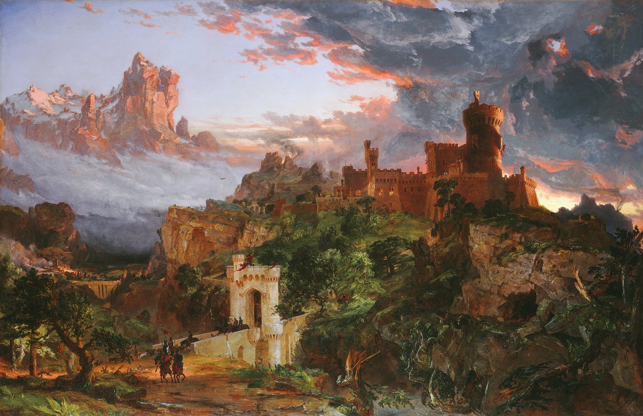 Duch války, 1851 od Jasper Francis Cropsey