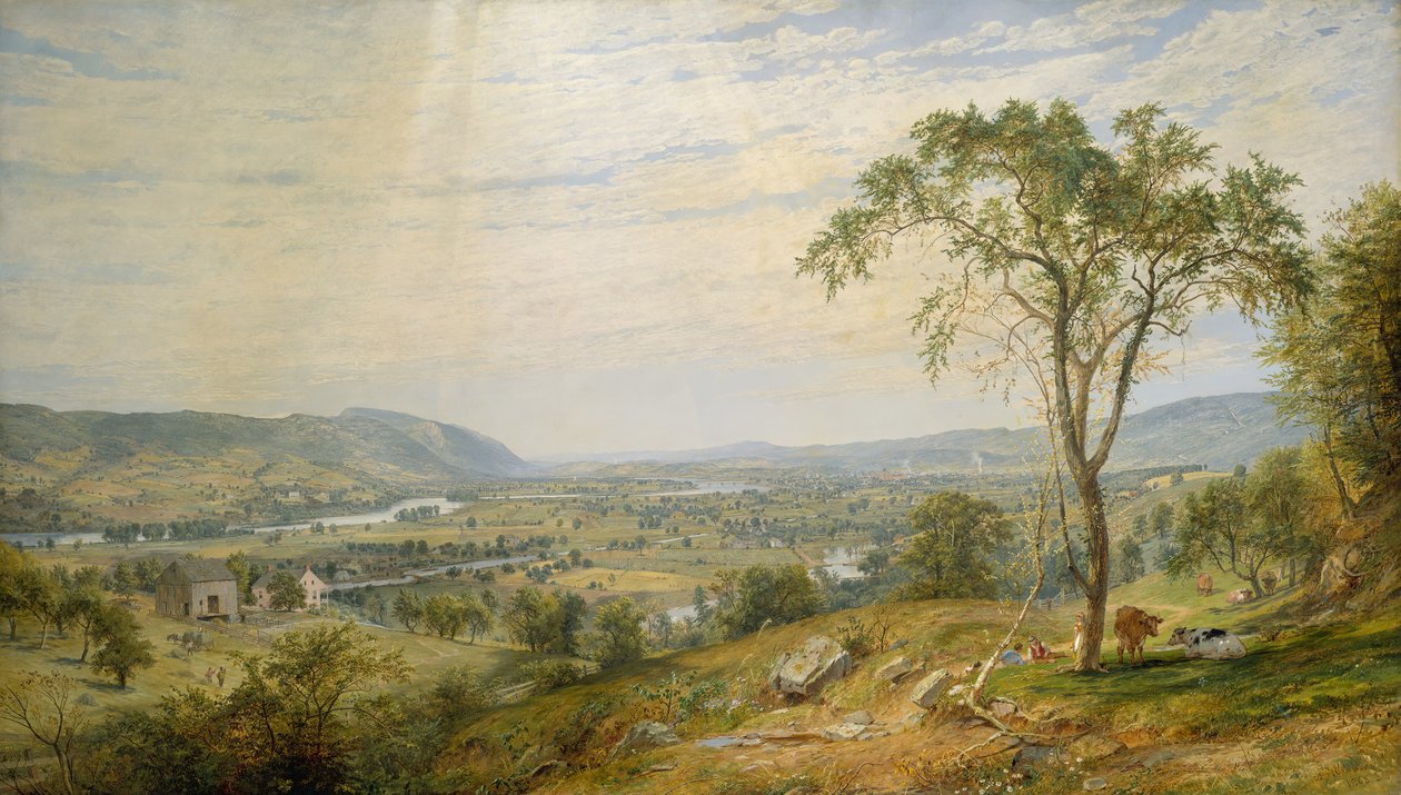 Údolí Wyomingu, 1865. od Jasper Francis Cropsey