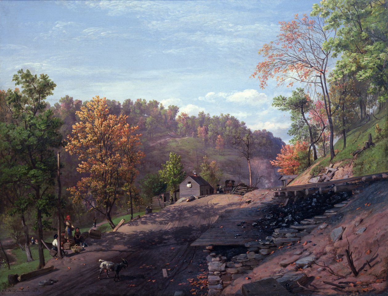 Coal Tipple od Jasper H. Lawman