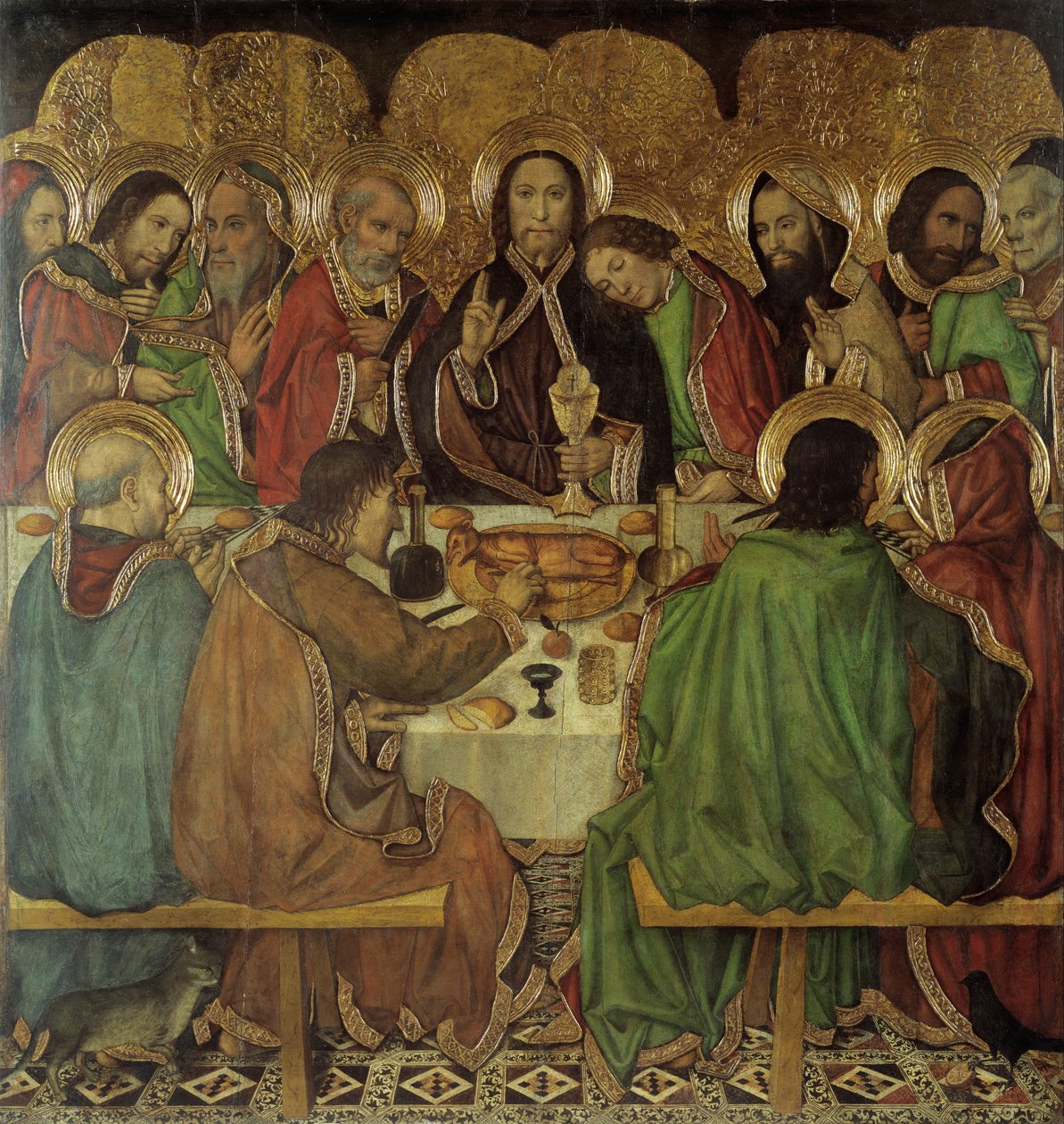 Poslední večeře od Jaume Huguet