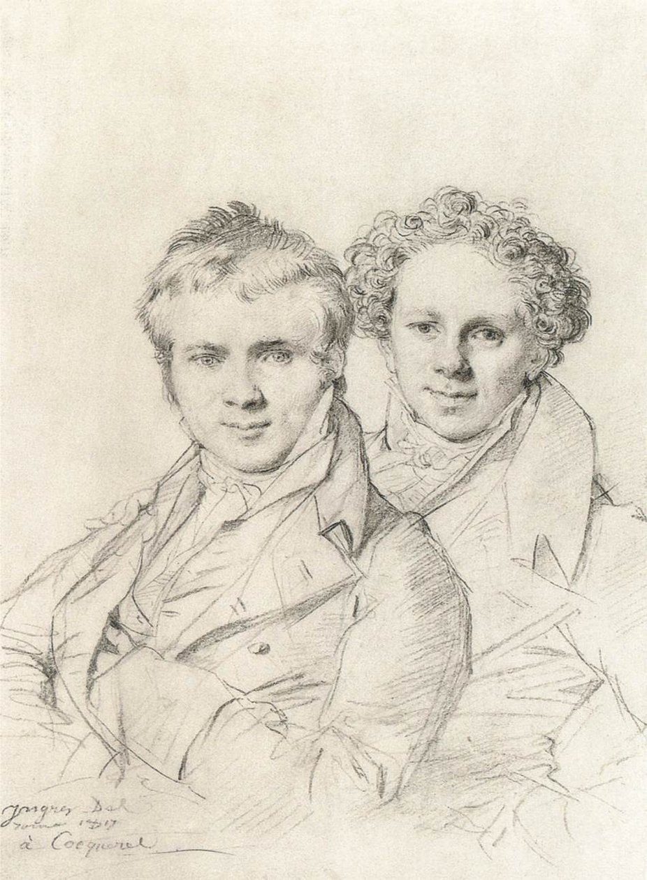 Dvojportrét Otto Magnuse von Stackelberga a Jacoba Linckha od Jean Auguste Dominique Ingres
