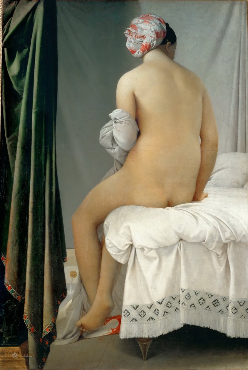 La Baigneuse Valpinçon od Jean Auguste Dominique Ingres