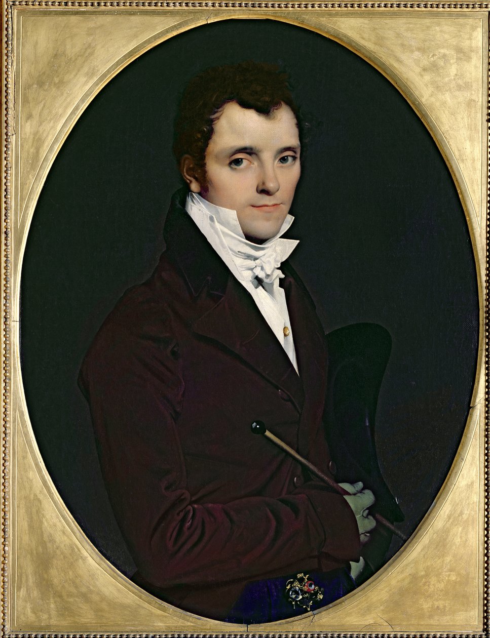 Portrét Edme Bochet (1783-1871), 1811 od Jean Auguste Dominique Ingres