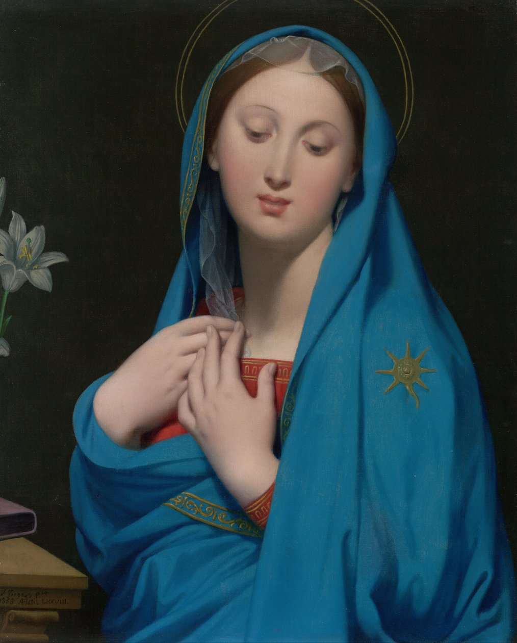Panna Adopce od Jean Auguste Dominique Ingres