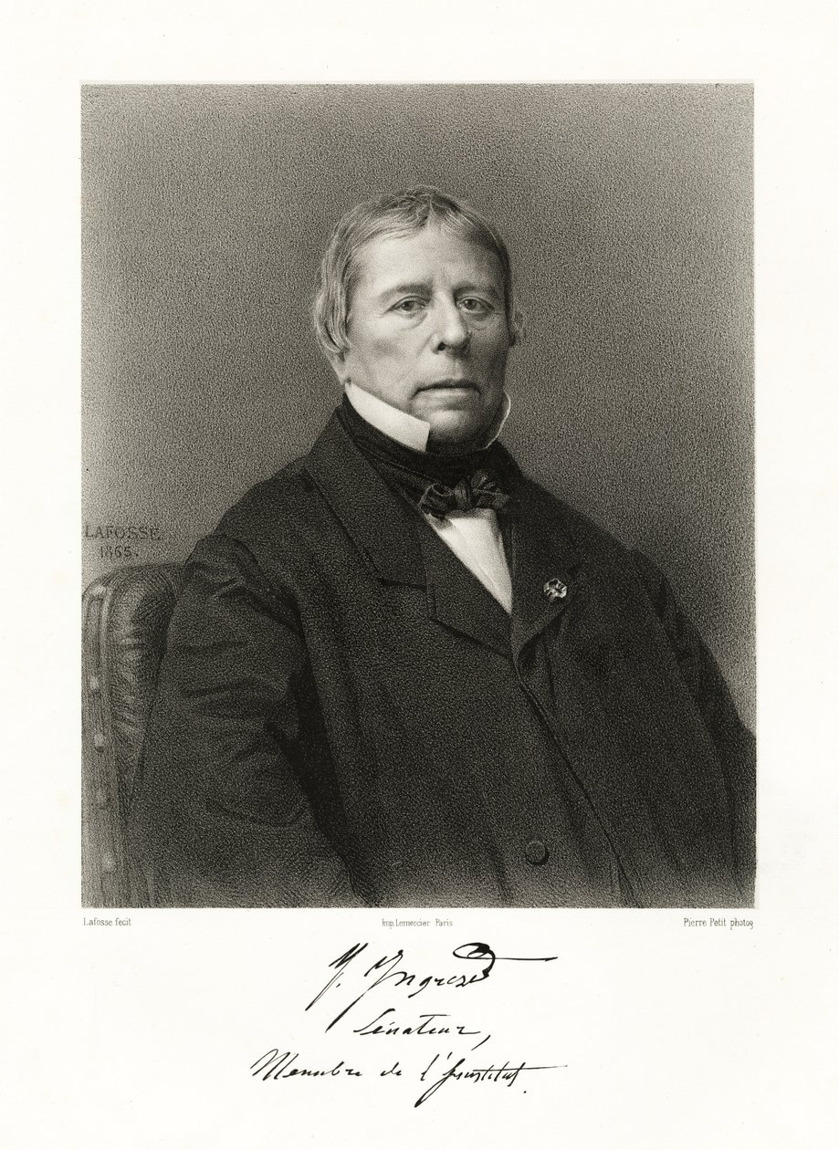 Jean Auguste Dominique Ingres od Jean Baptiste Adolphe Lafosse