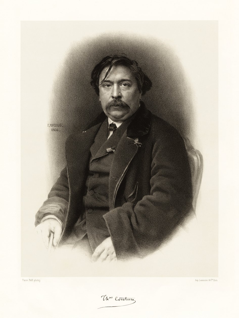 Thomas Couture, 1865-66 od Jean Baptiste Adolphe Lafosse