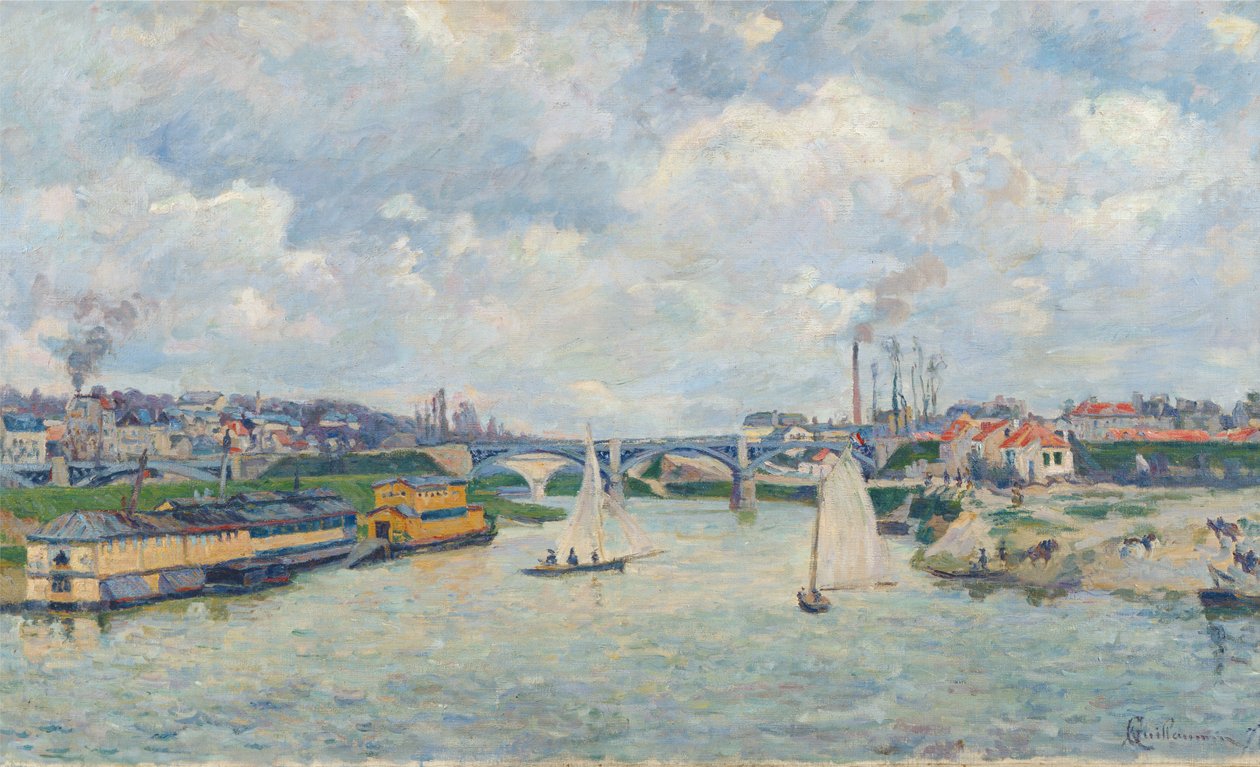 Přístav Charenton, 1878 od Jean Baptiste Armand Guillaumin