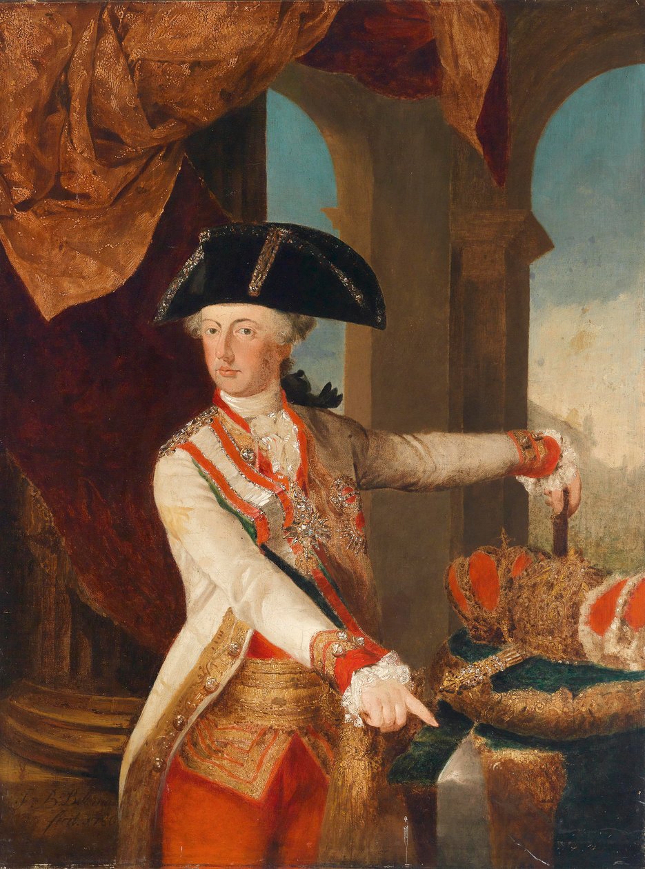 Císař Josef II. (1741-1790) od Jean Baptiste Bellemans