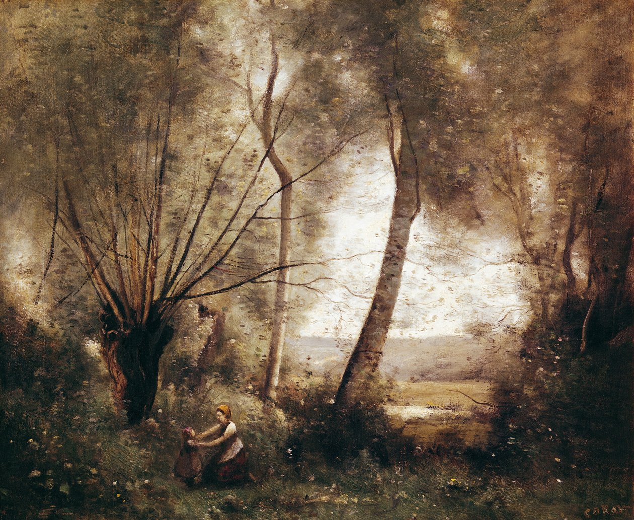 Krajina od Jean Baptiste Camille Corot