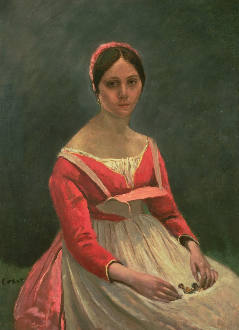 Madame Legois, 1838 od Jean Baptiste Camille Corot