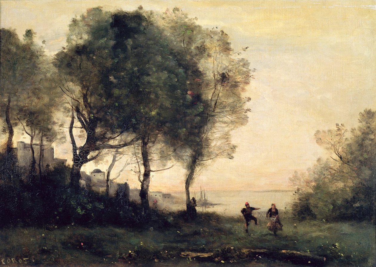 Suvenýr z Itálie od Jean Baptiste Camille Corot