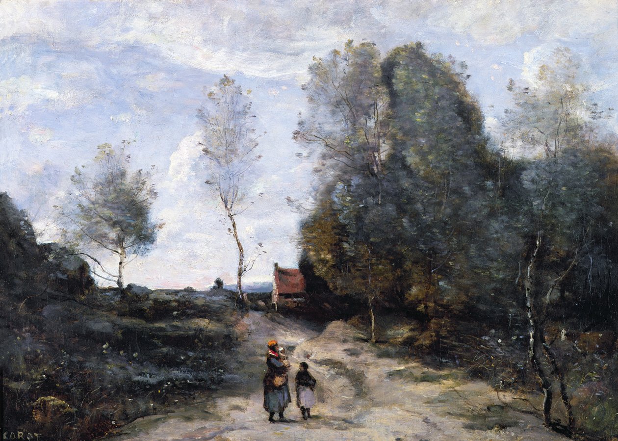Cesta od Jean Baptiste Camille Corot