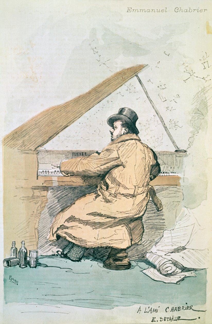 Emmanuel Chabrier, obálka z 