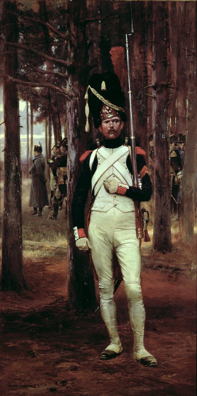 Granátní garda od Jean Baptiste Edouard Detaille