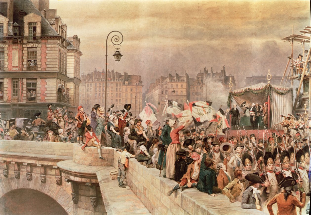 The Departure of the Volunteers 1792 (wc na papíře 1907) od Jean Baptiste Edouard Detaille