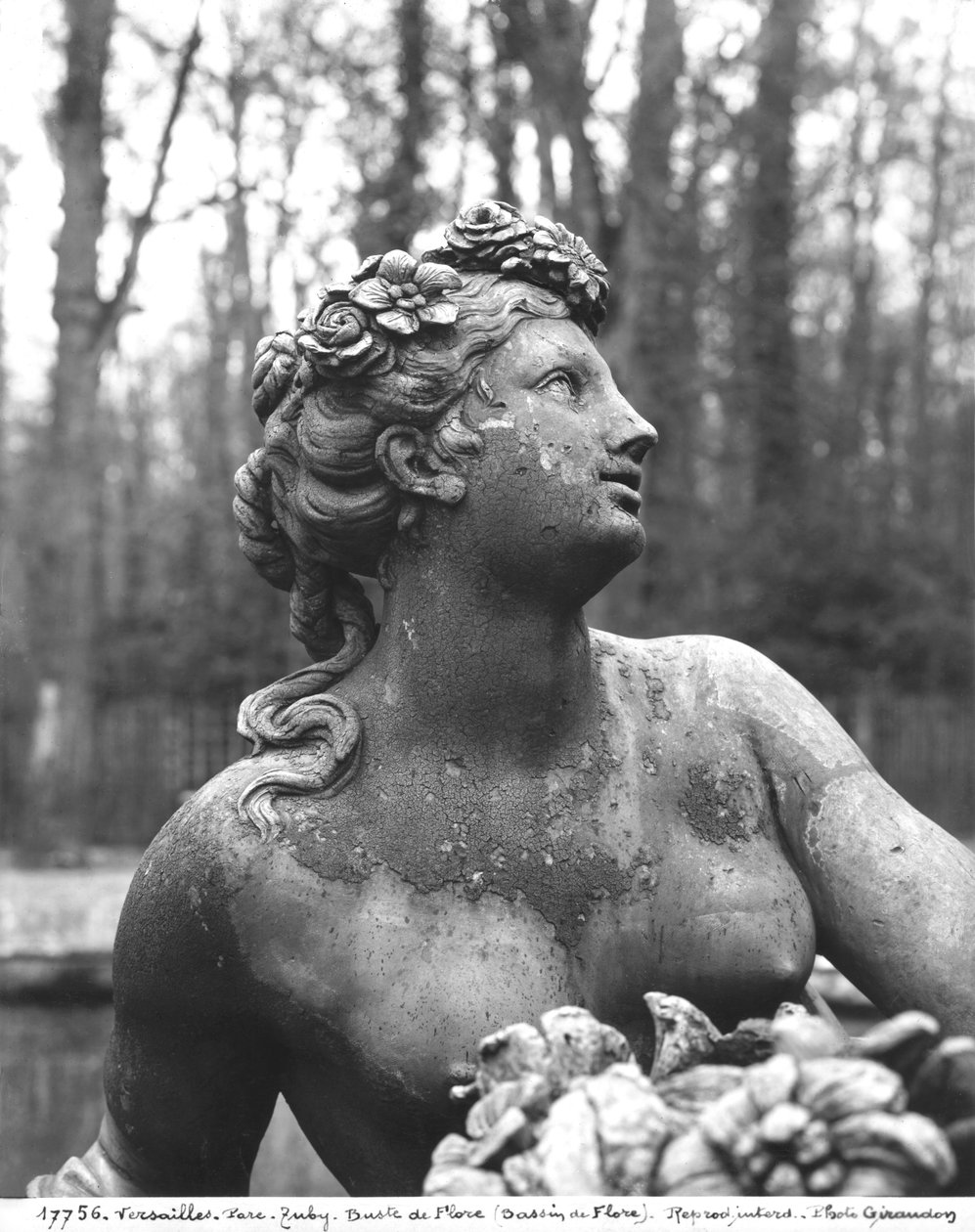 Flora (detail, viz také 252765) (bronz) od Jean Baptiste I Tuby