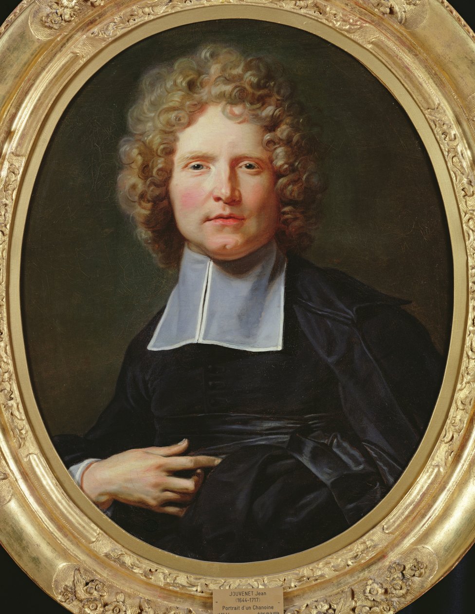 Portrét kanovníka od Jean Baptiste Jouvenet