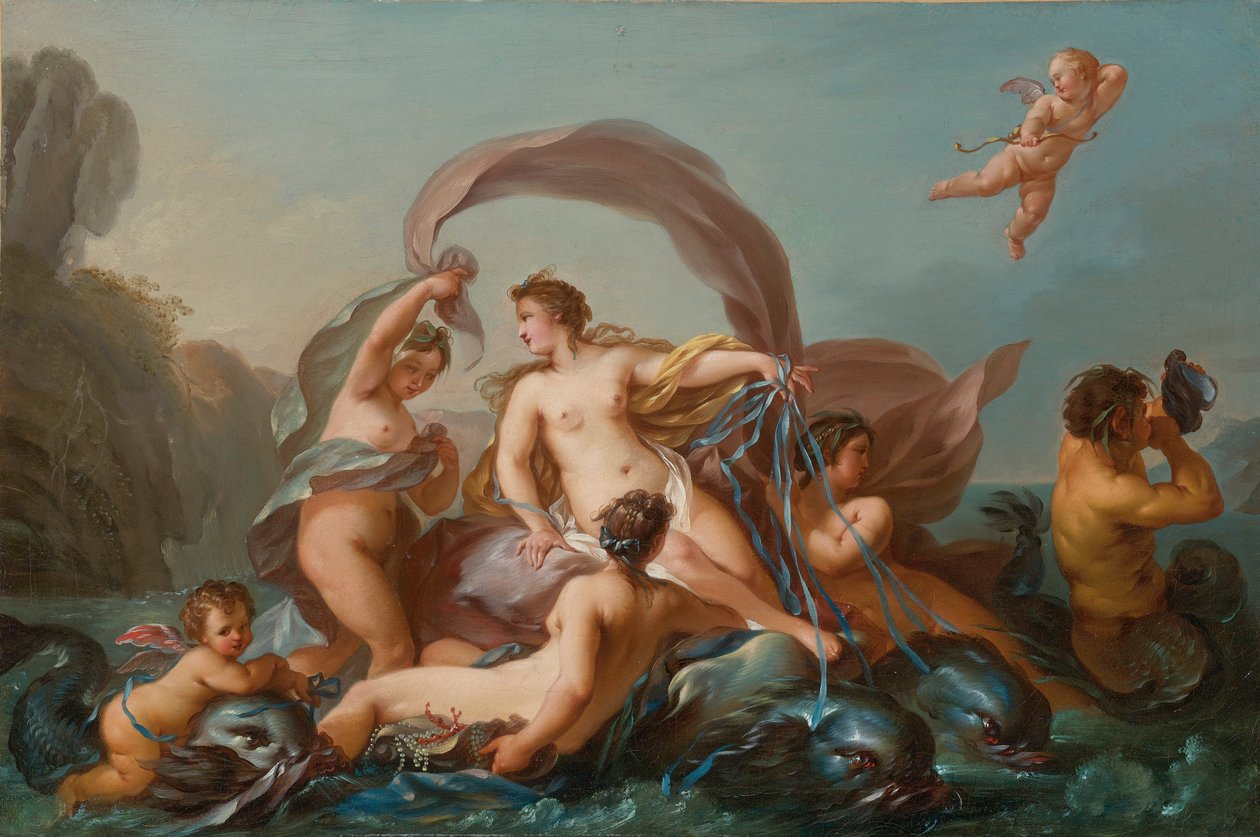Zrození Venuše od Jean Baptiste Marie Pierre