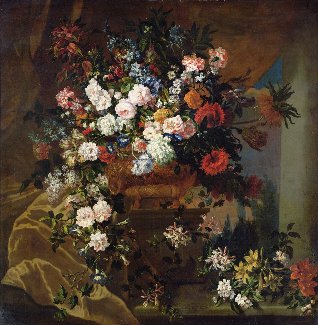 Kytice květin od Jean Baptiste Monnoyer