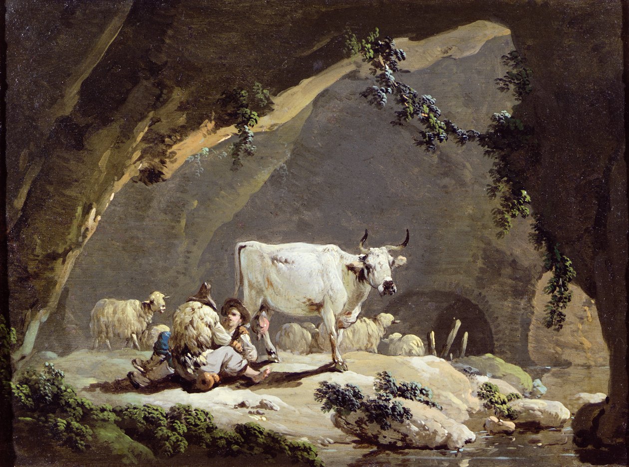 Místo pití od Jean Baptiste Pillement