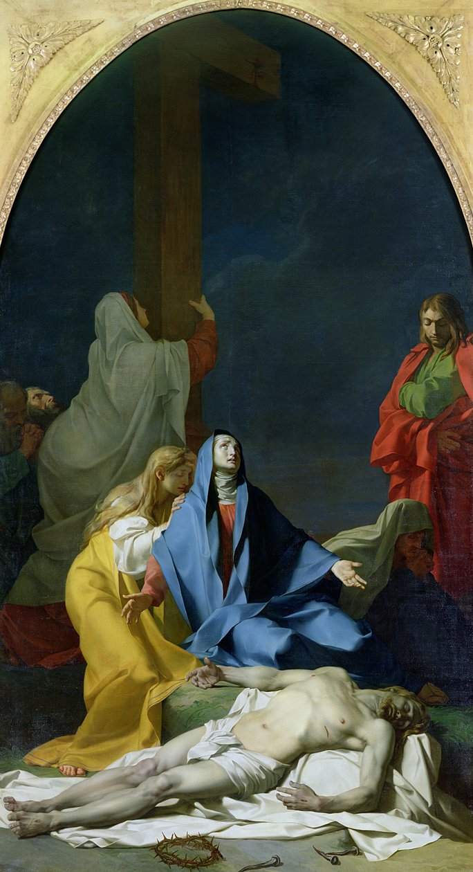 Depozice, 1789 od Jean Baptiste Regnault