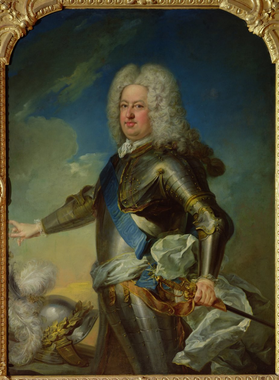 Portrét polského krále Stanislava Leščinského (1677-1766) od Jean Baptiste van Loo