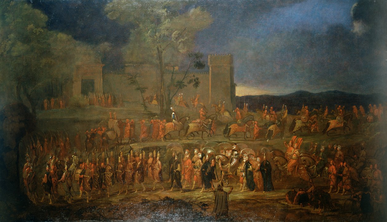 Turecký sultán od Jean Baptiste Vanmour