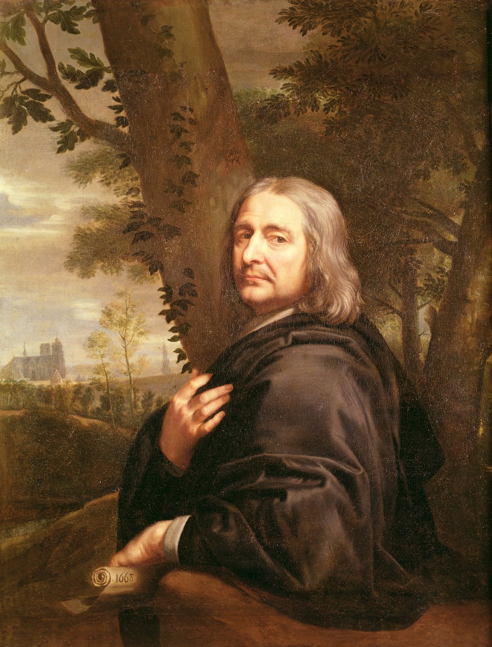 Portrét Philippe de Champaigne, 1668 od Jean Baptiste de Champaigne