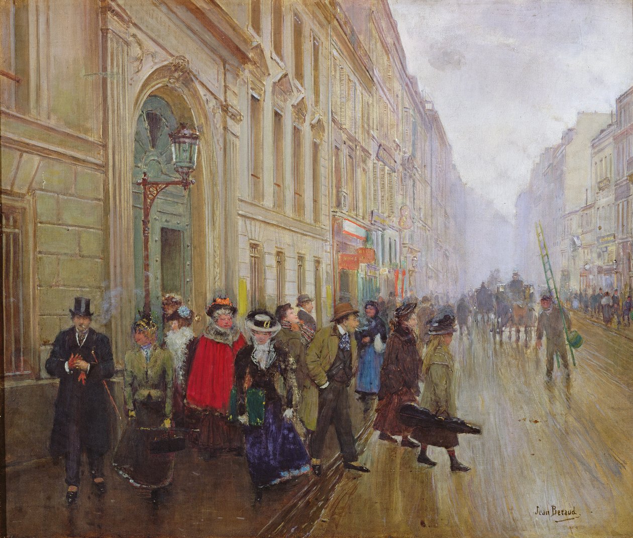 Odchod z konzervatoře, 1899 od Jean Beraud