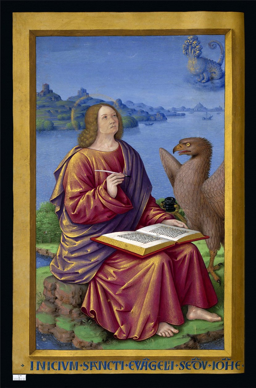 Jana Evangelisty od Jean Bourdichon