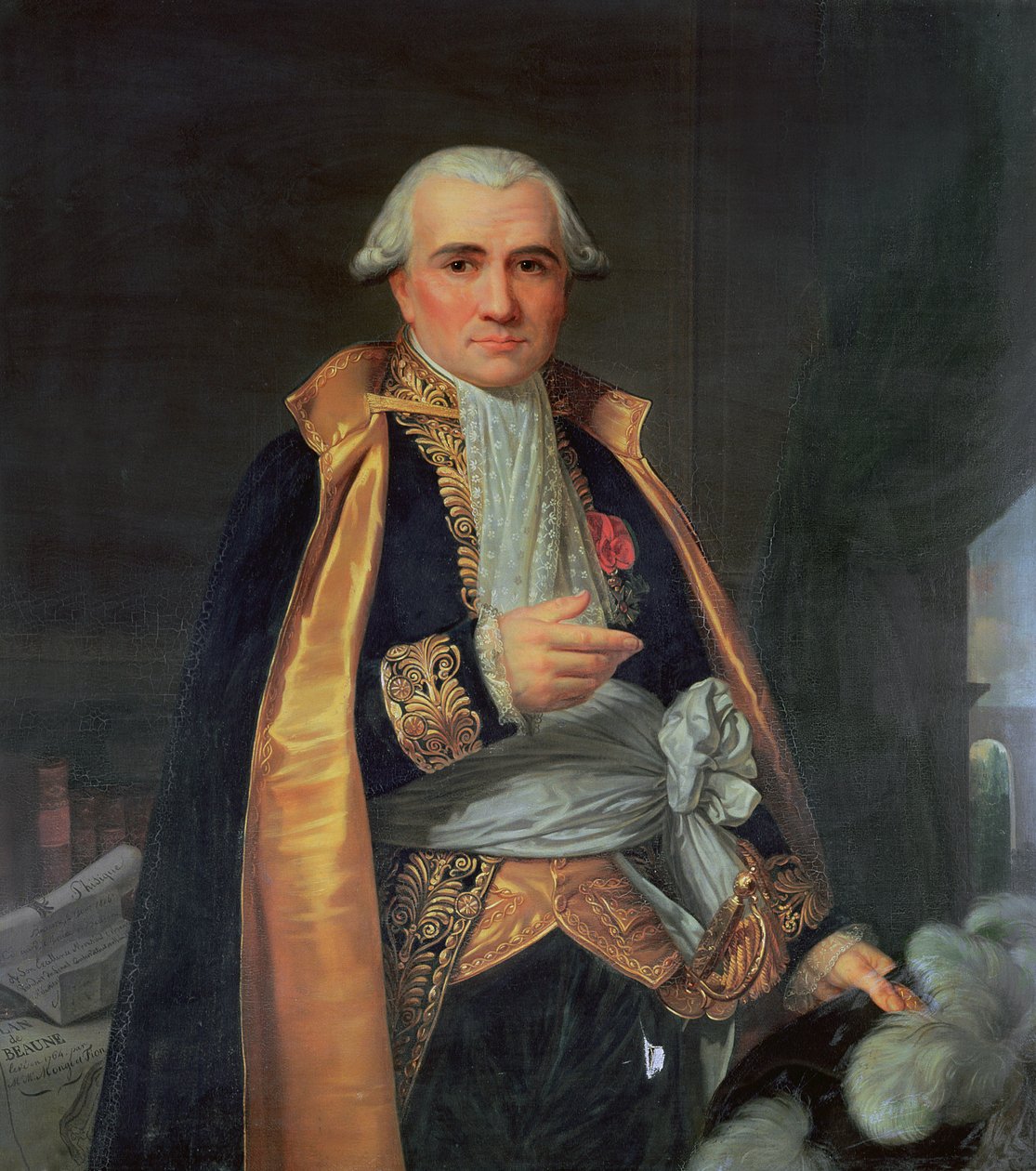 Portrét Gaspard Monge (1746-1818) hrabě z Peluse, kolem 1841 od Jean Claude Naigeon