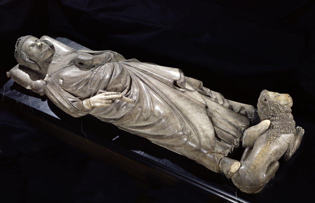 Hrobka Filipa III. (1245-85) Smělého (mramor) od Jean D