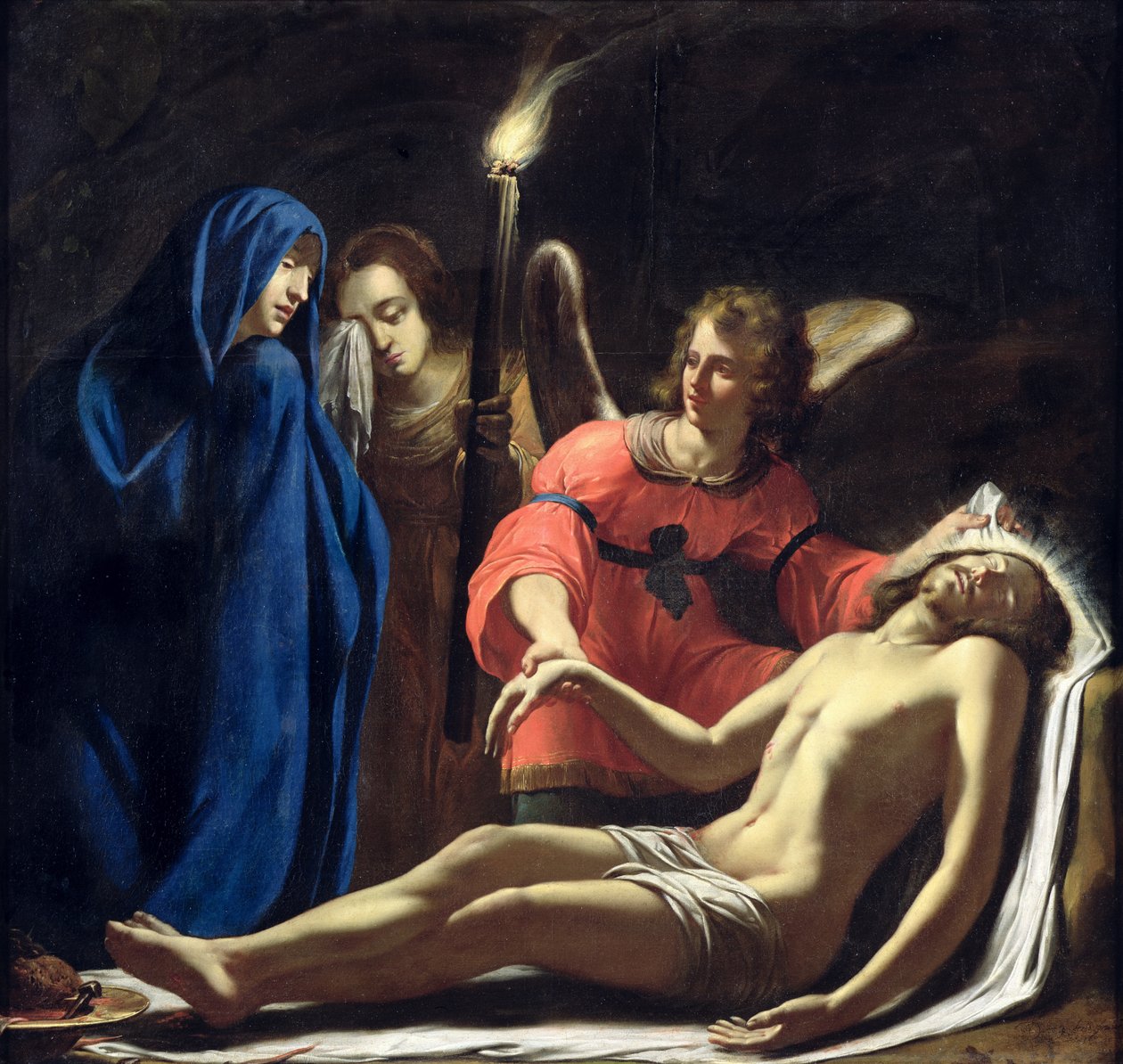 Oplakávání Krista, 1636 od Jean Daret
