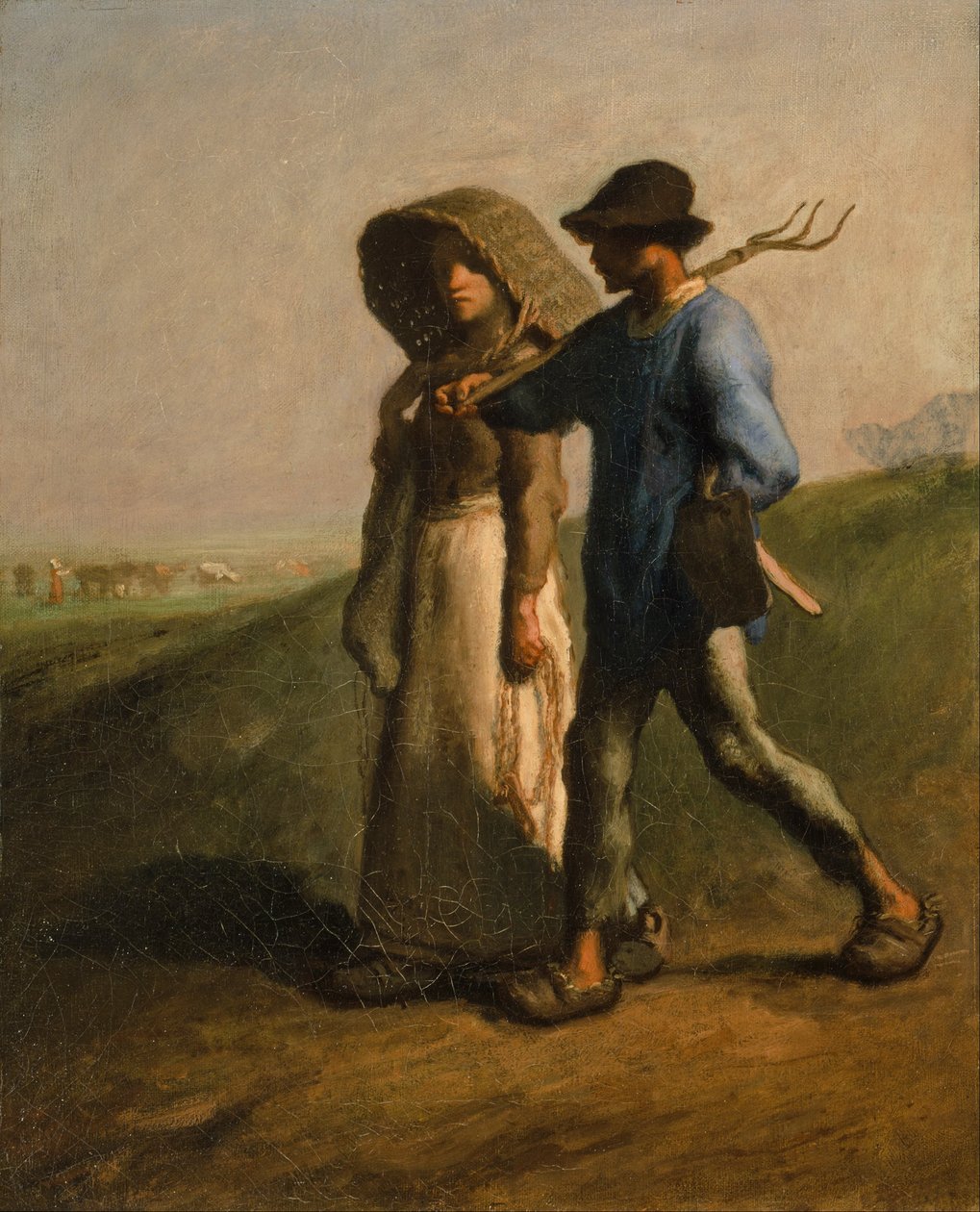 Jít do práce od Jean Francois Millet