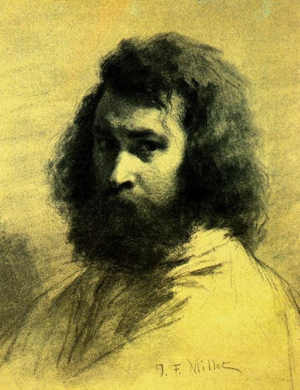 Autoportrét od Jean Francois Millet