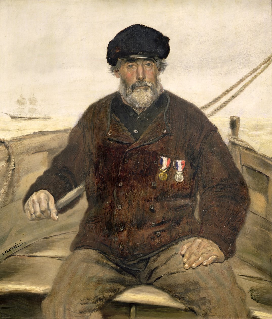 Otec Alcazia od Jean Francois Raffaelli