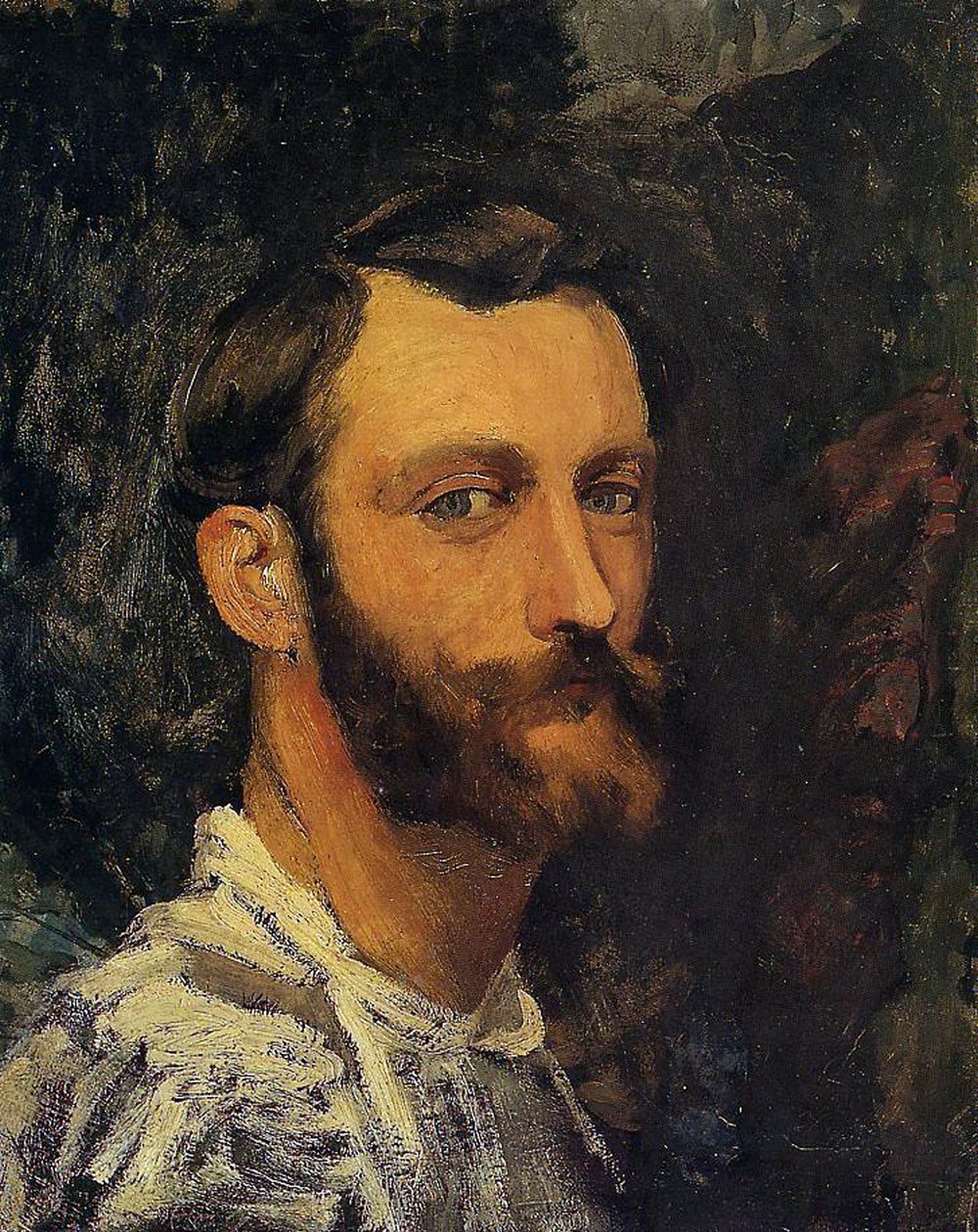 Autoportrét od Jean Frederic Bazille
