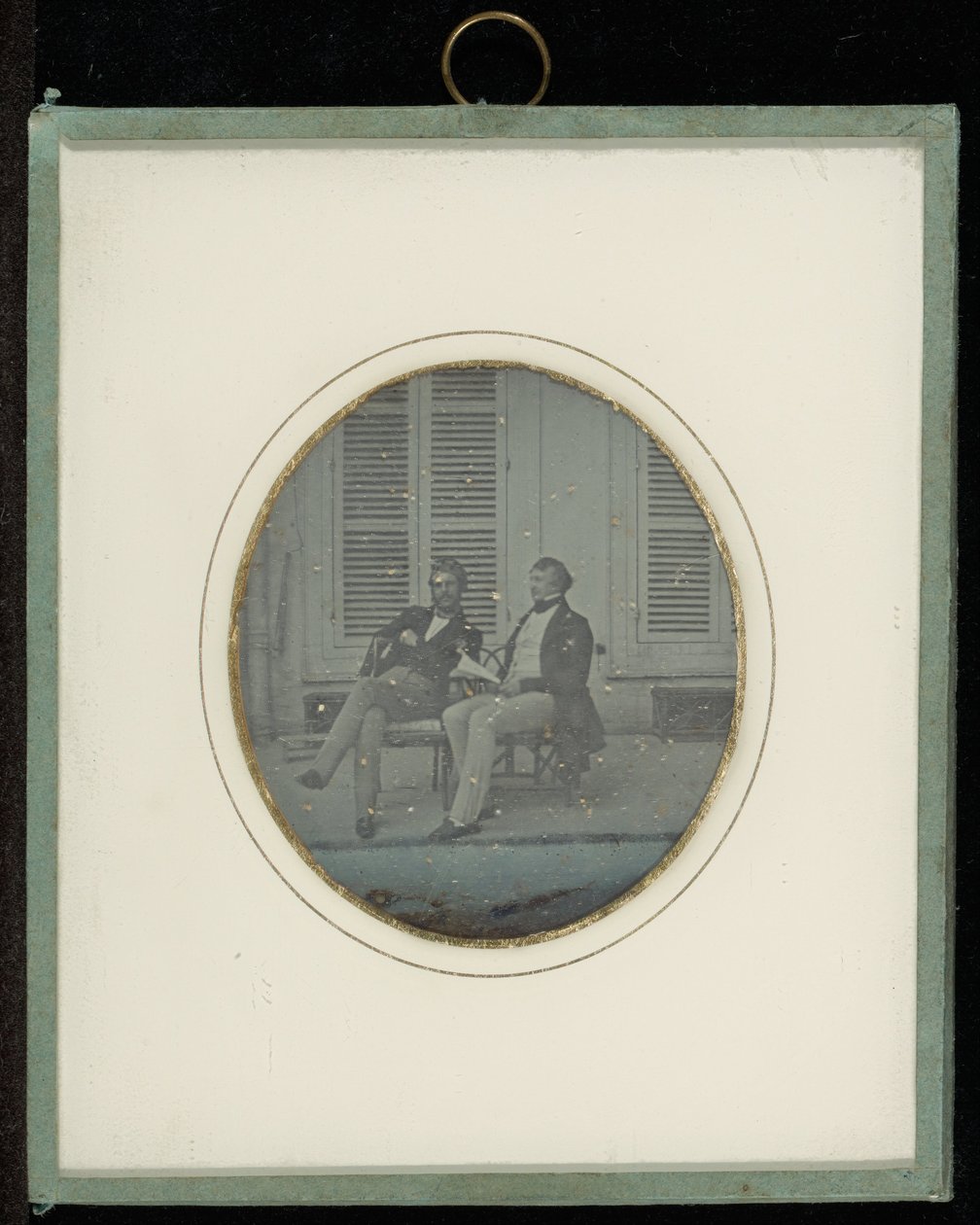 (Portrét Jean-Gabriel Eynarda a neznámého muže) od Jean Gabriel Eynard