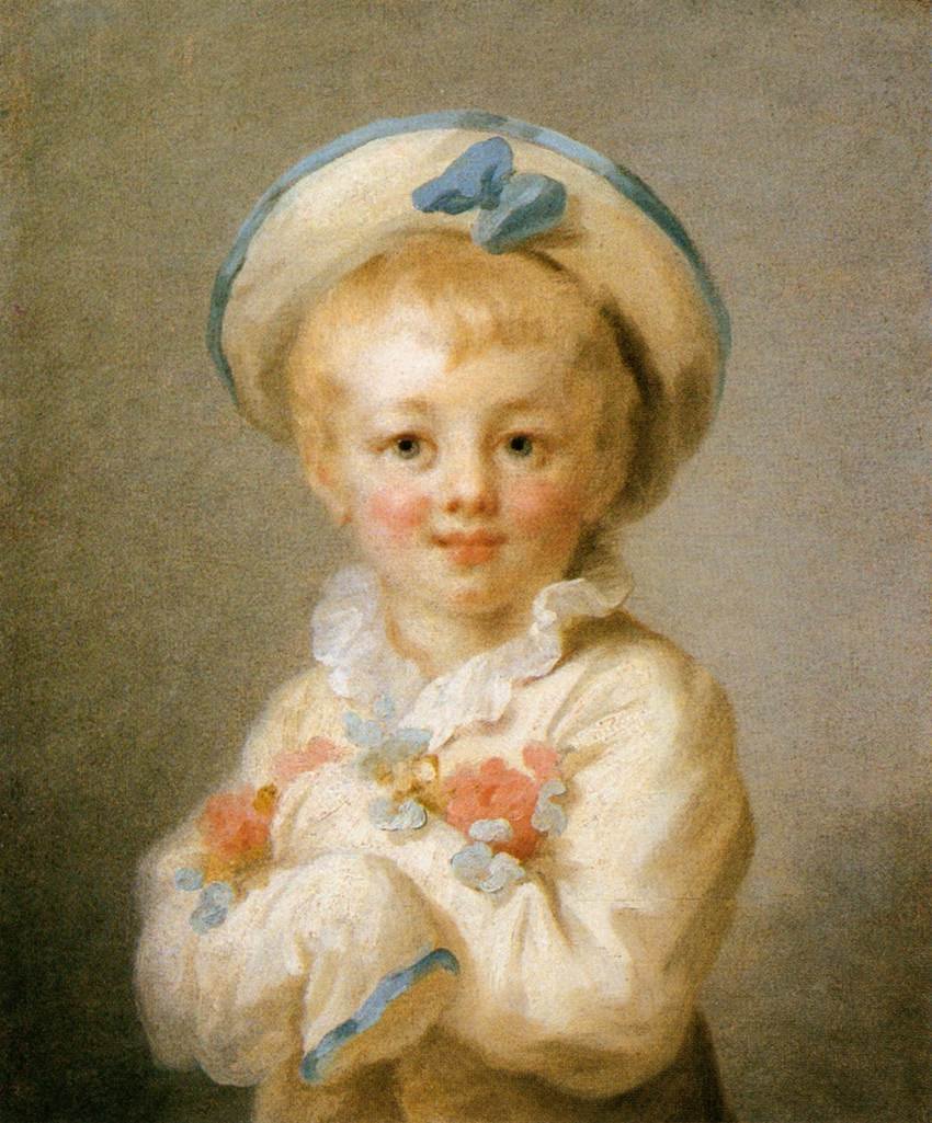 Chlapec jako Pierrot od Jean Honore Fragonard