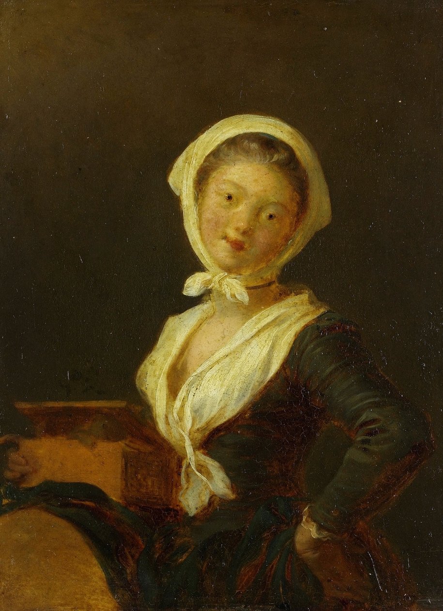 Mlýnek na varhany (žena ze Savoye) od Jean Honore Fragonard