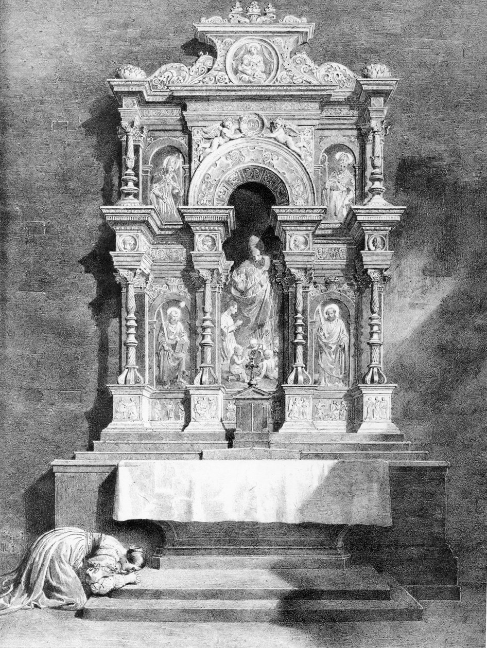 Oltář Olbein od Jean Honore Fragonard
