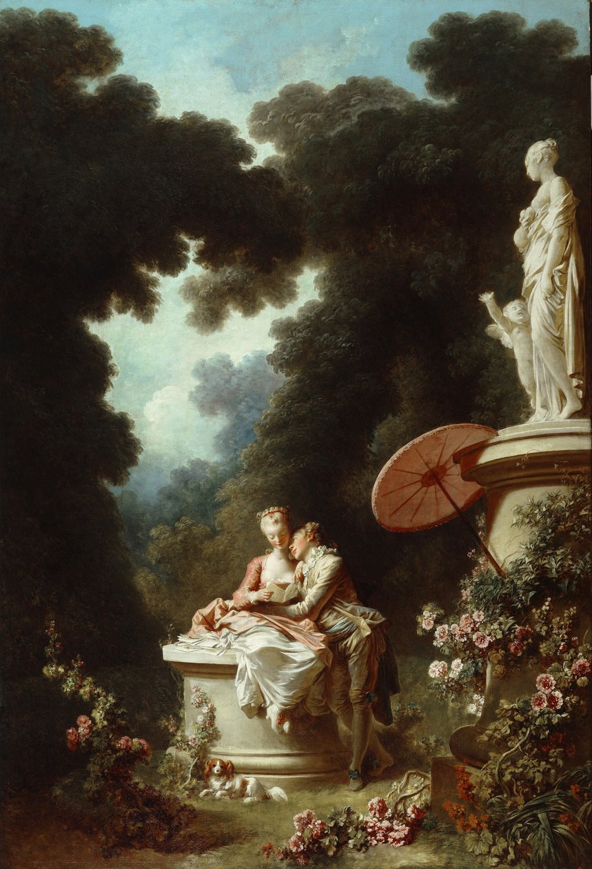 Milostné dopisy od Jean Honore Fragonard
